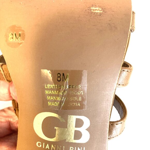 Gianni Bini Gladiator Style Brown Sandals Size 8M - Picture 7 of 8